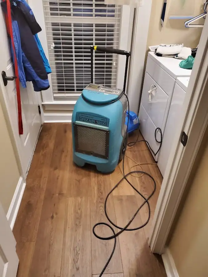 Commercial dehumidifier deployed for Flood Damage Cleanup in Dumfries