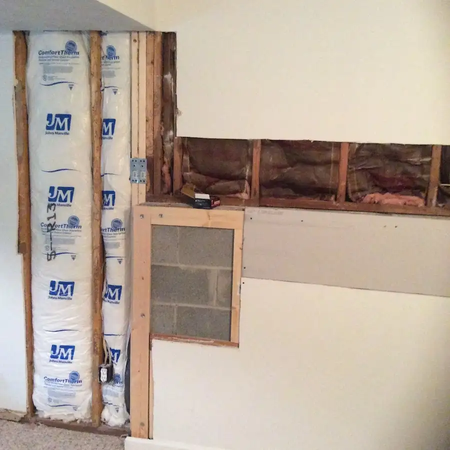 Wall insulation replacement during Structural Drying in Dumfries
